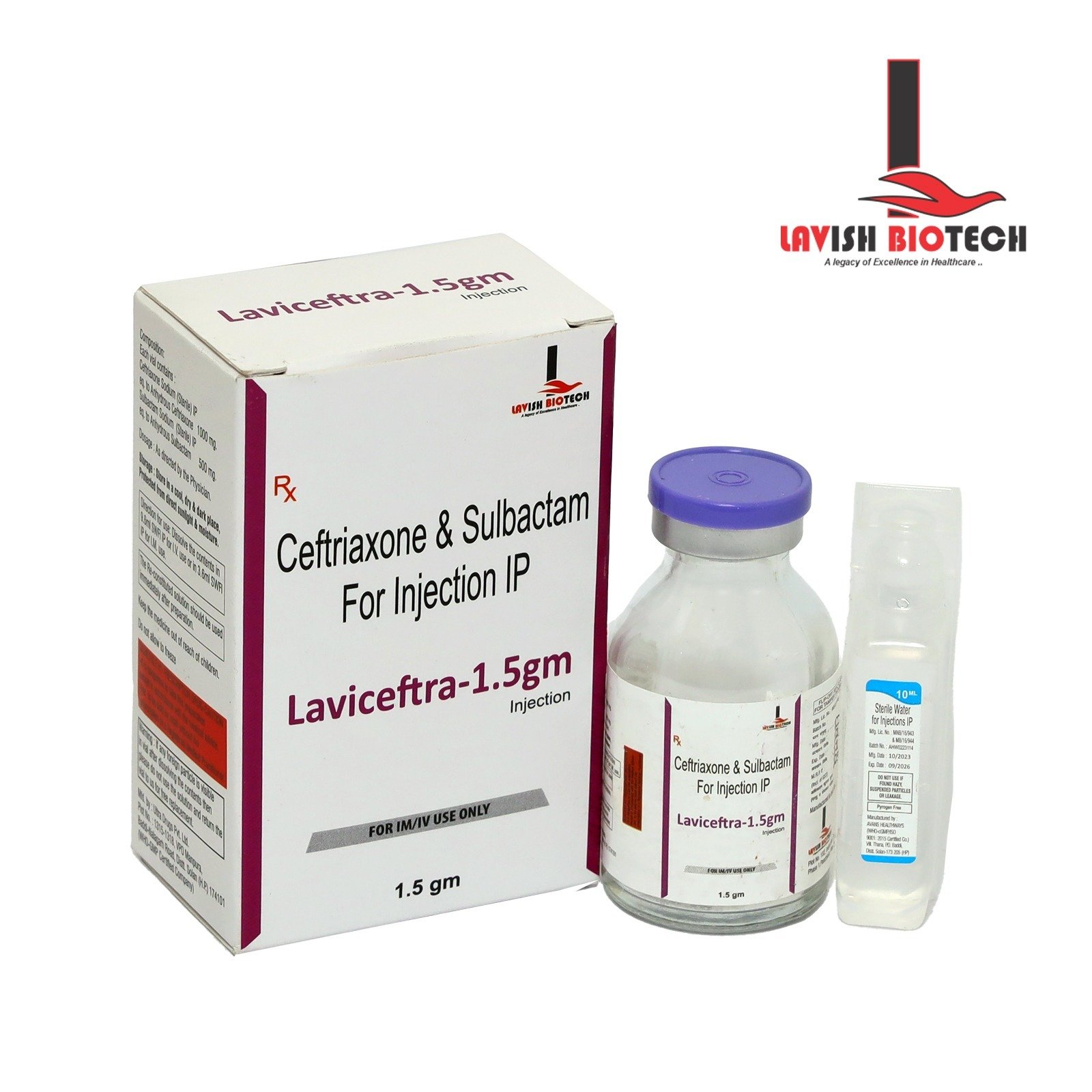 Laviceftra-1.5gm Injection
